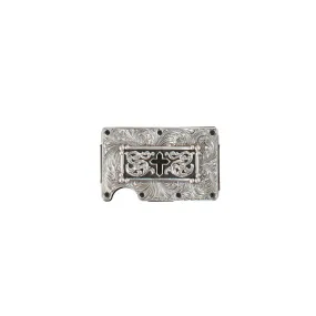 3D Cross Motif Utility Wallet