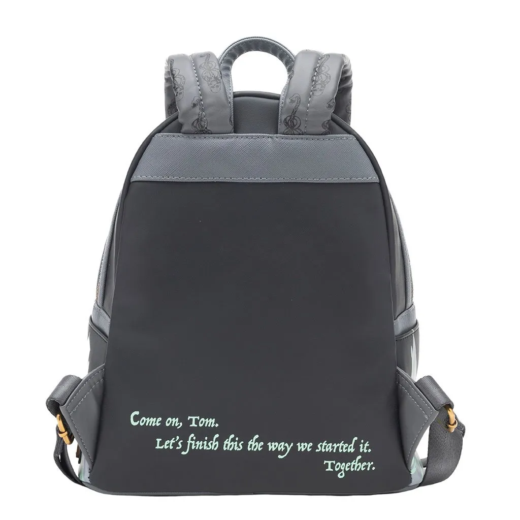 707 Street Exclusive - Loungefly Harry Potter Glow in the Dark Battle of Hogwarts Lenticular Mini Backpack