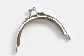8cm Purse Frame Wedding Bag Clutch Sewing Purse Frame Silver Color