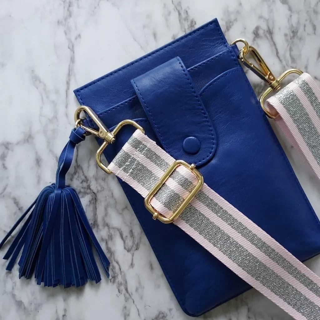 Agnes Phone Pouch - Silver Mirror
