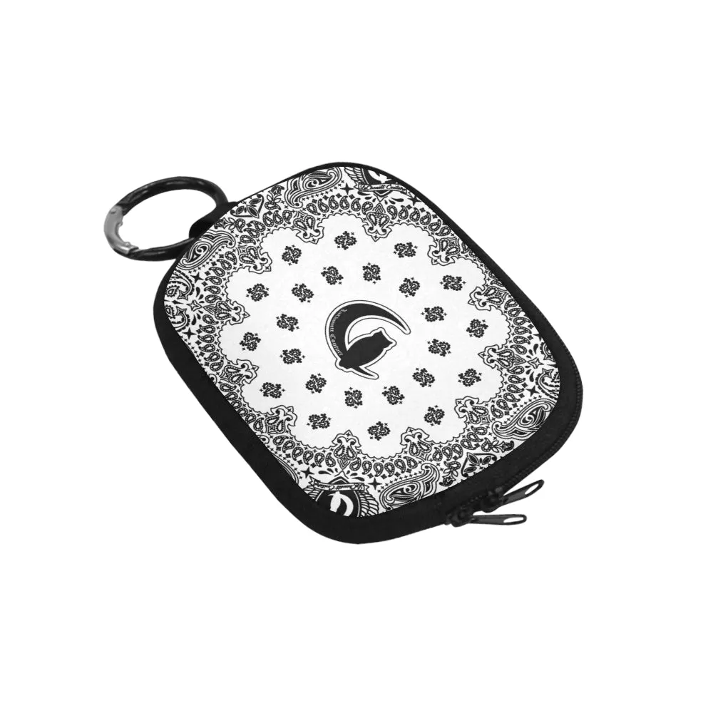 BANDANA WHT Coin Purse