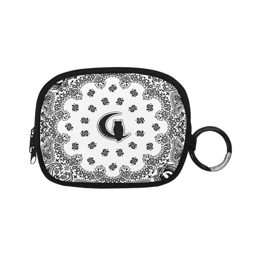 BANDANA WHT Coin Purse