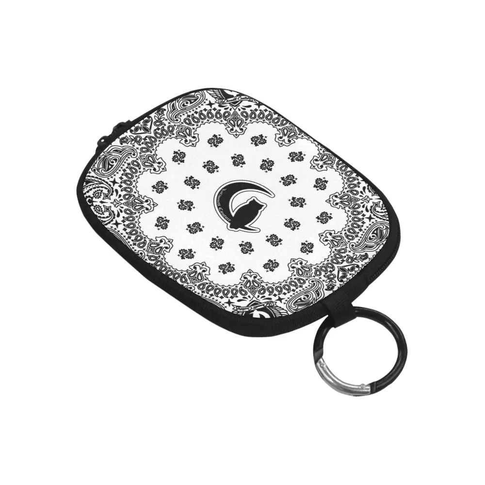 BANDANA WHT Coin Purse