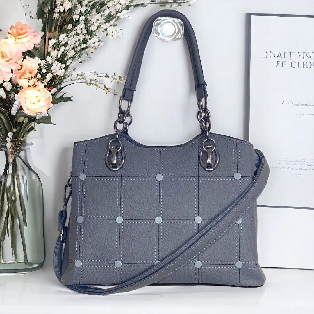 bobby Calfskin Satchel rose