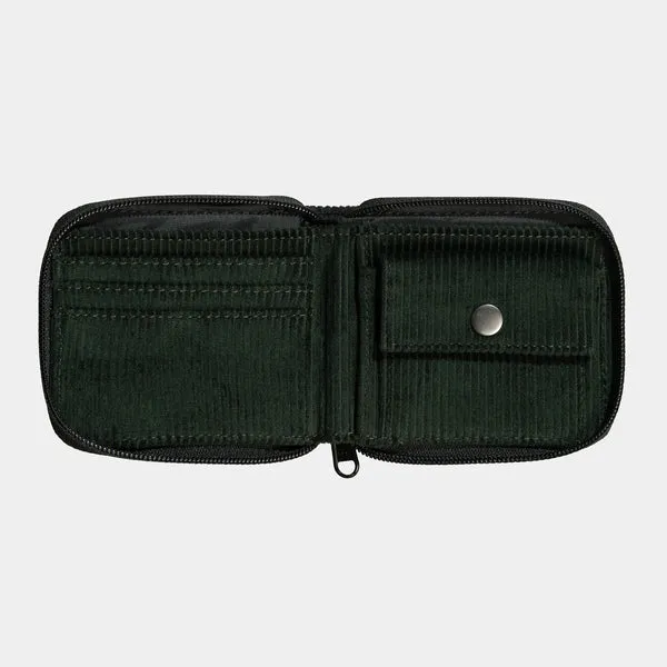 Carhartt WIP Flint Zip Wallet - Dark Cedar