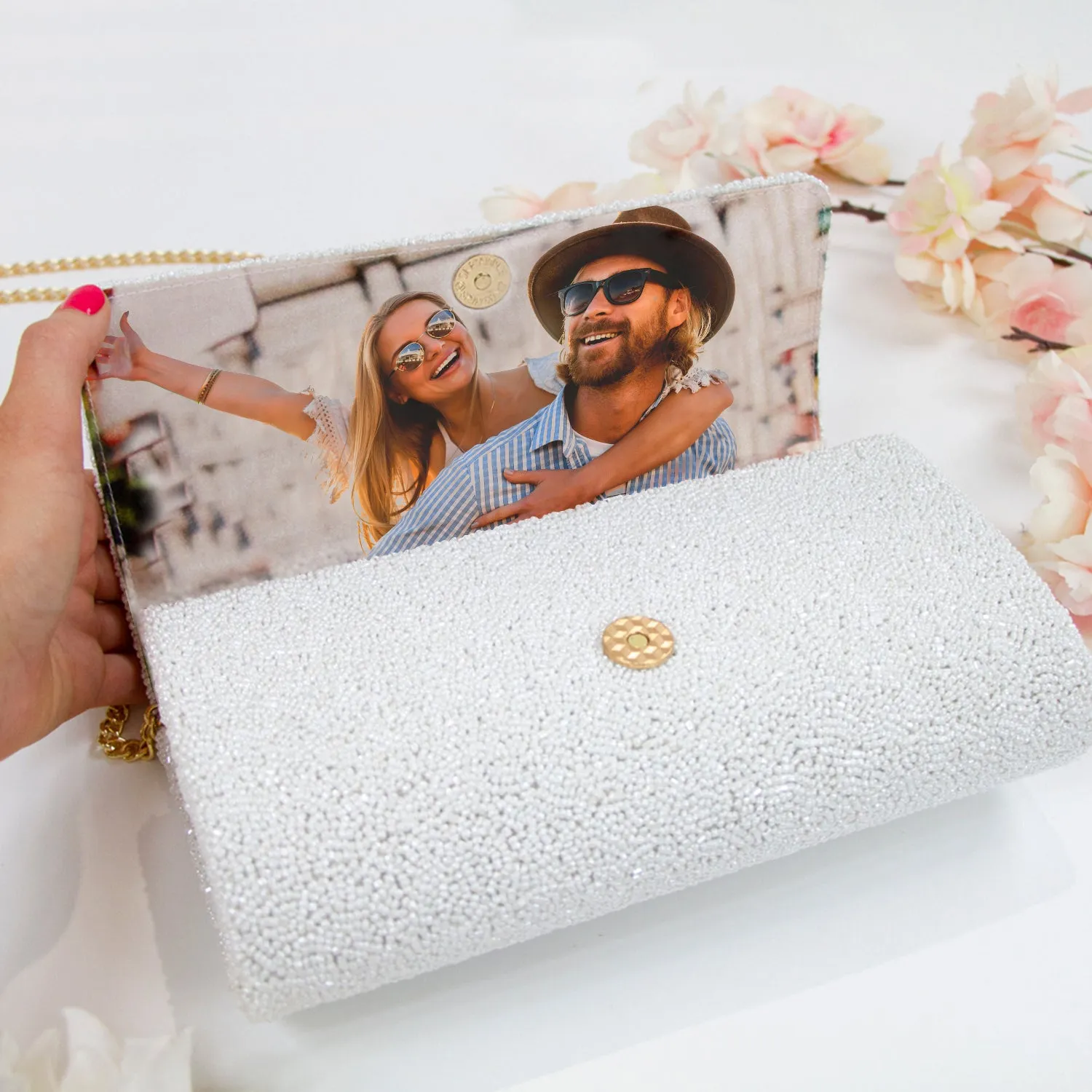 Custom Rainbow Clutch Bag (FOG)