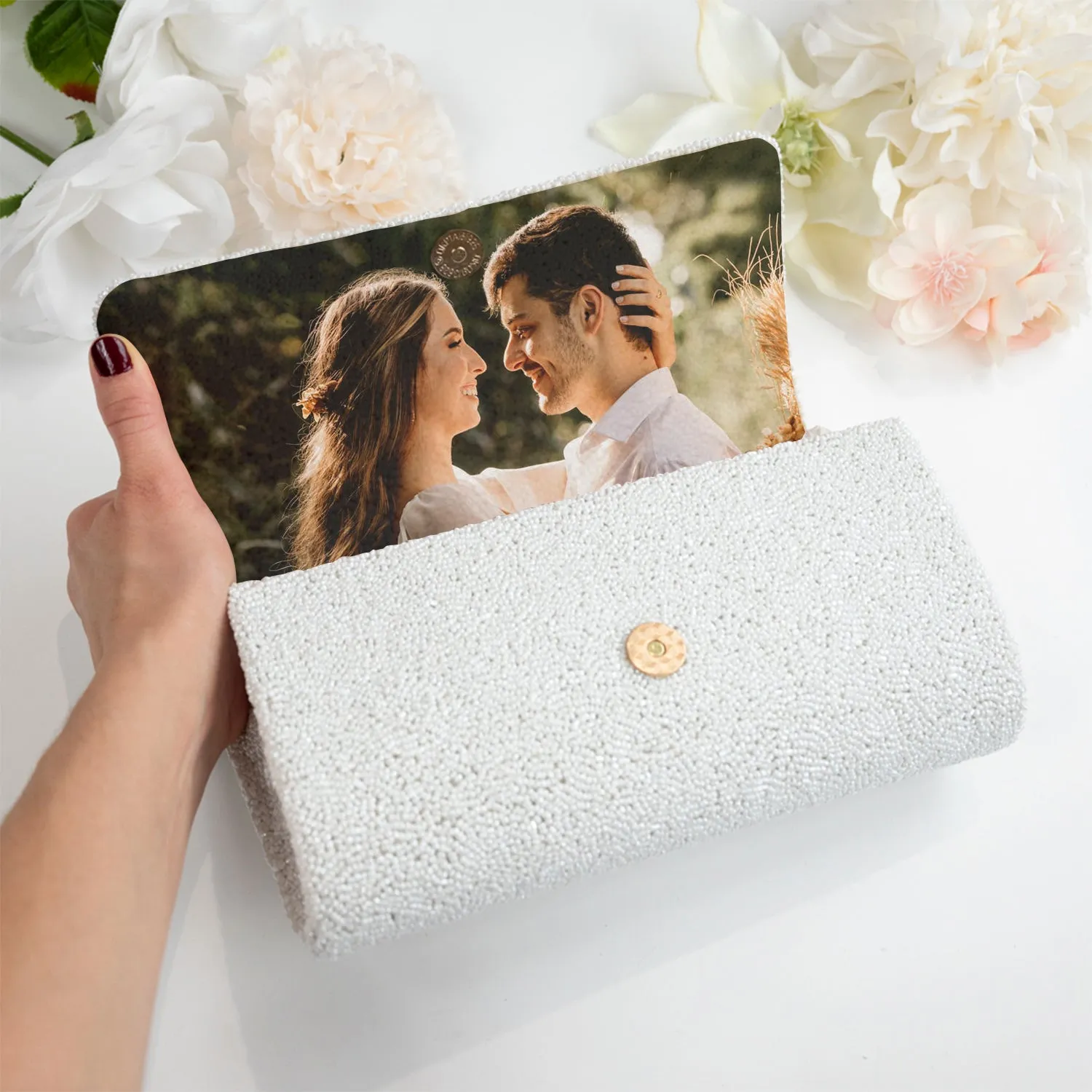 Custom Rainbow Clutch Bag (FOG)