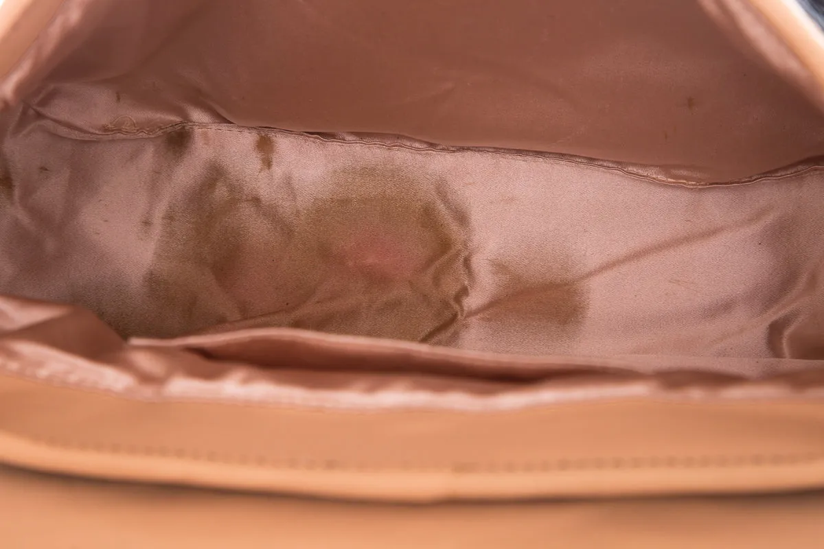 Fendi Black & Nude Lace Limited Edition B Handbag