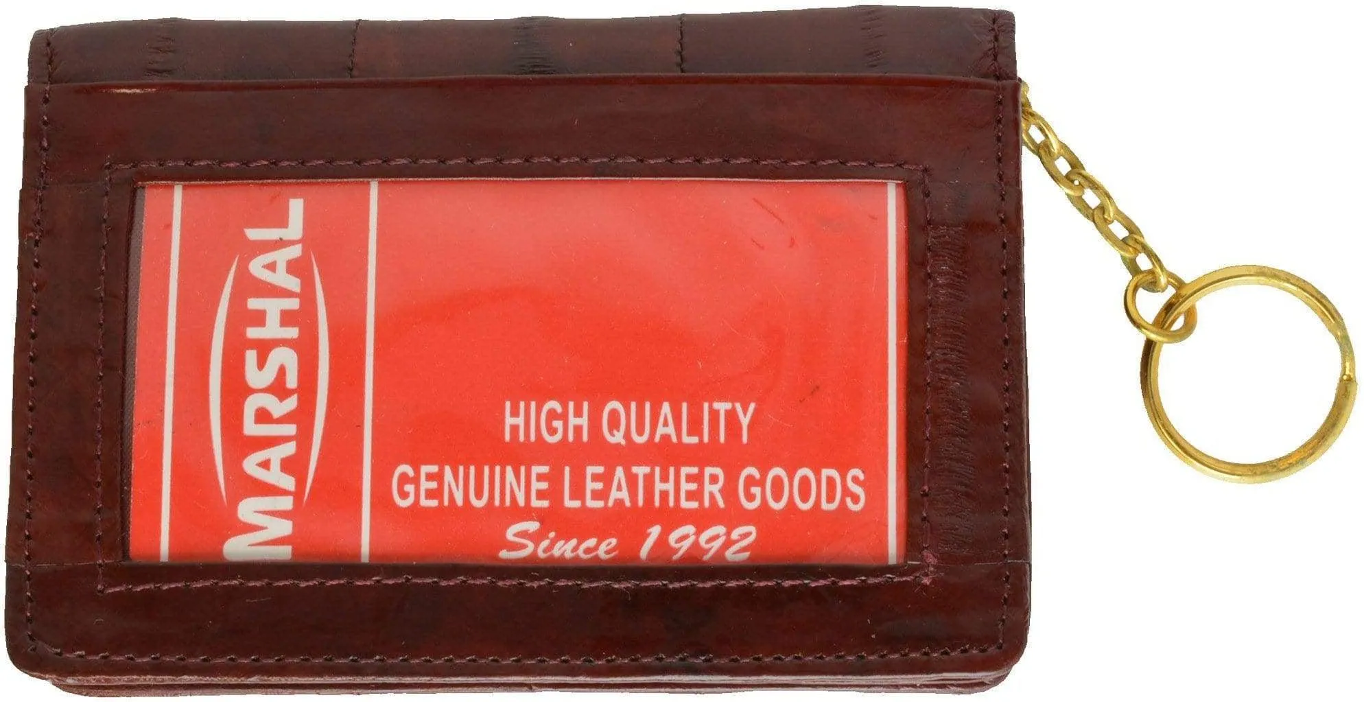 Genuine Eel Skin Leather Womens Coin Change Purse E 855