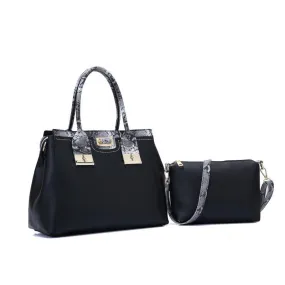 High Quality Women's Leather With Inner Black HandBag