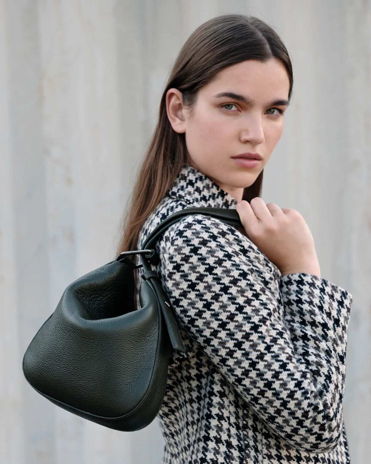 Little Anna Hobo Tasche aus Leder
