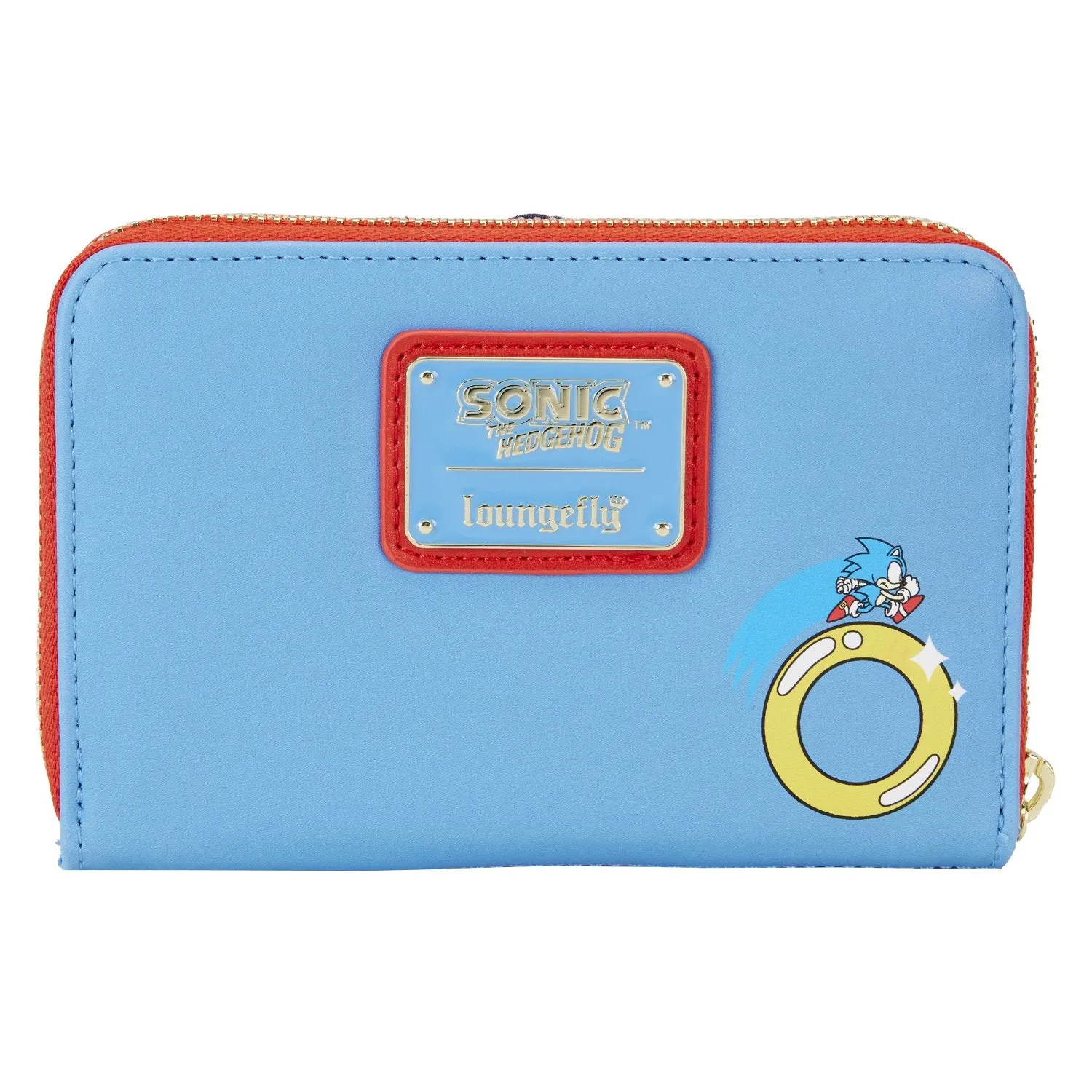 Loungefly Sega Sonic the Hedgehog Classic Cosplay Zip-Around Wallet