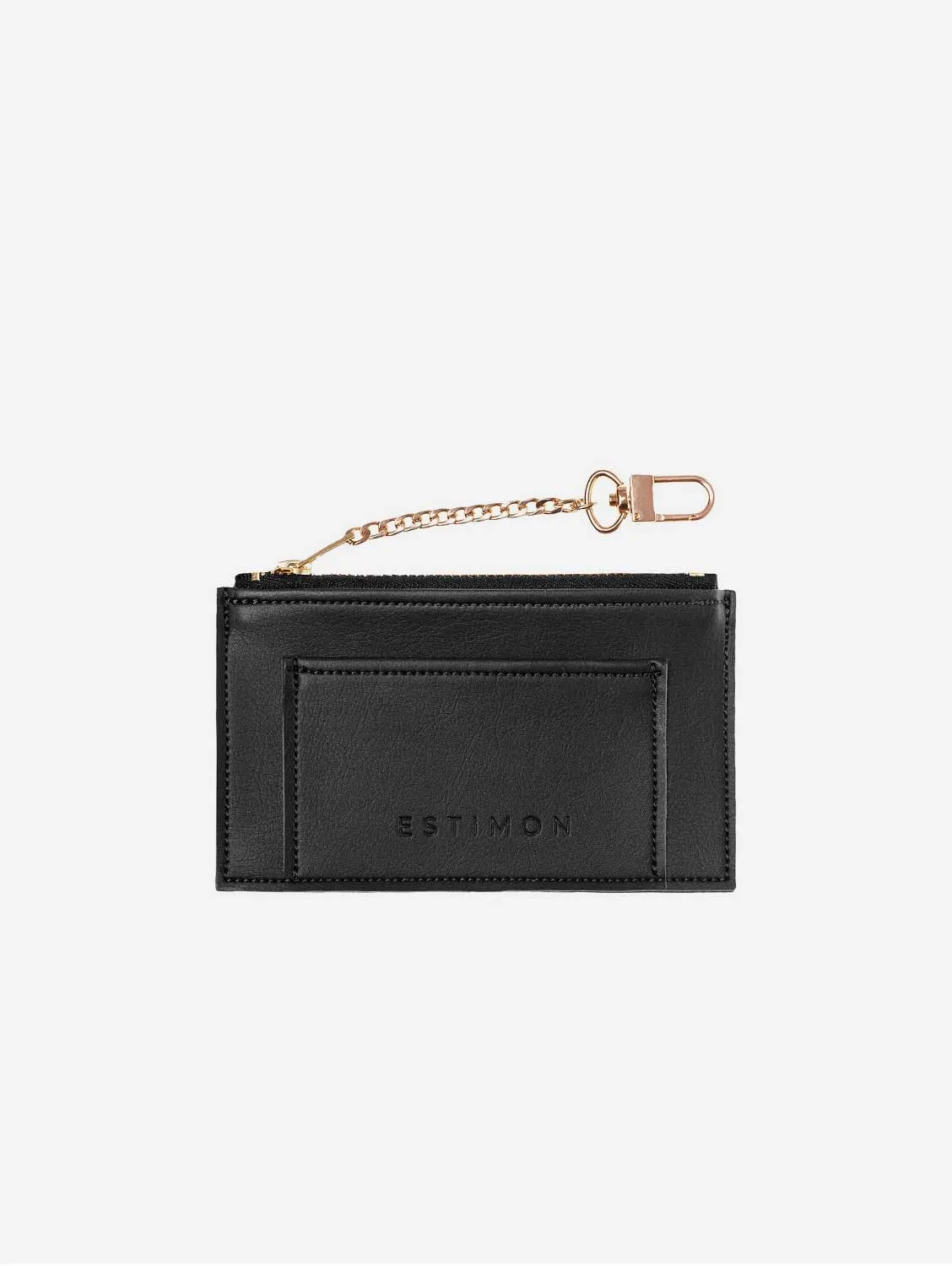 Mini Corn Leather Vegan Wallet | Black