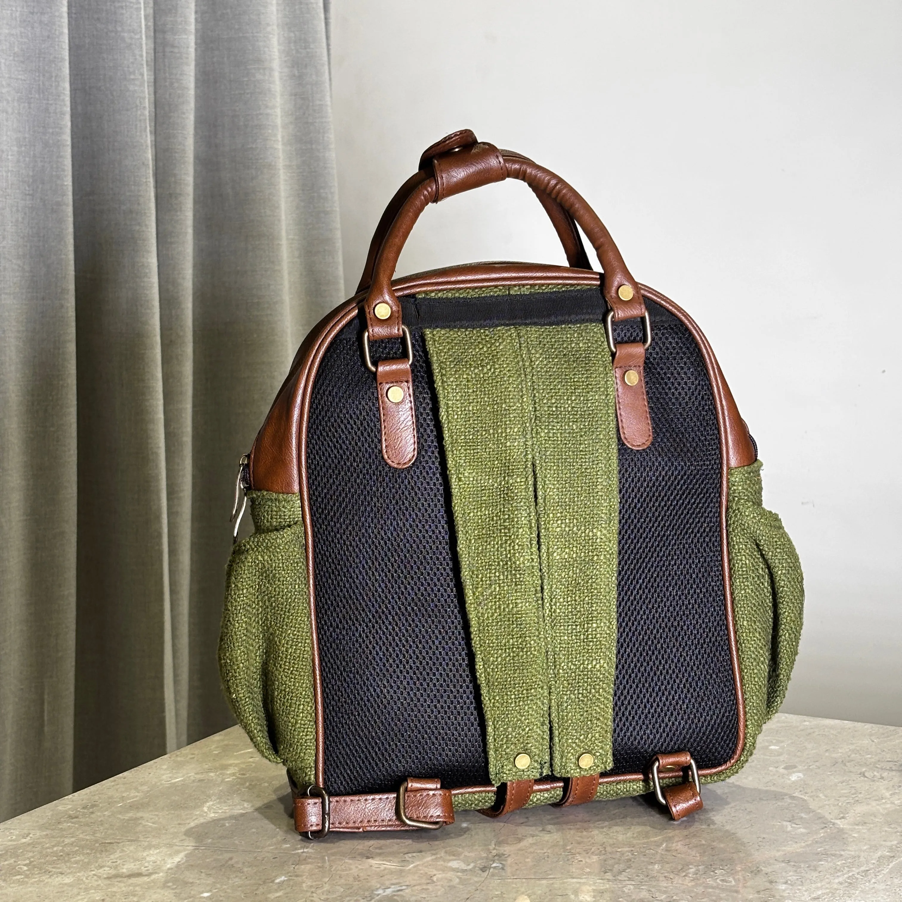 Olive Mini Backpack