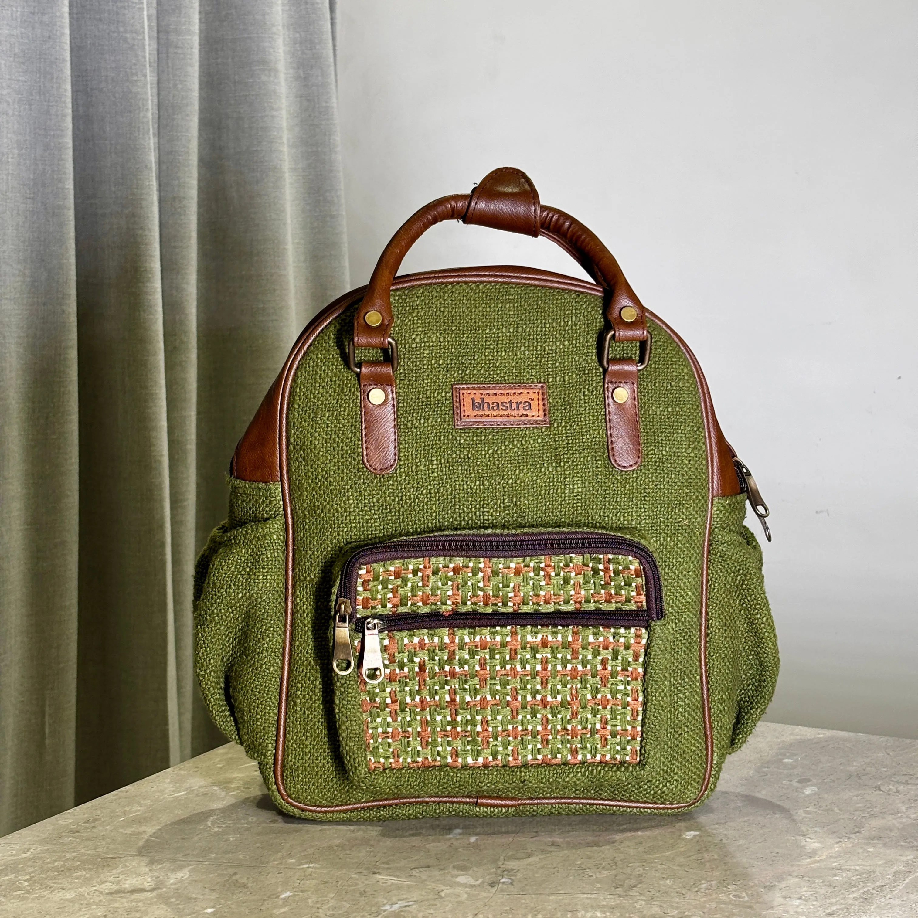 Olive Mini Backpack