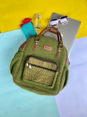 Olive Mini Backpack