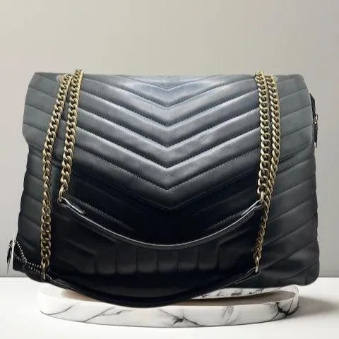 Quilted Handbag - Red