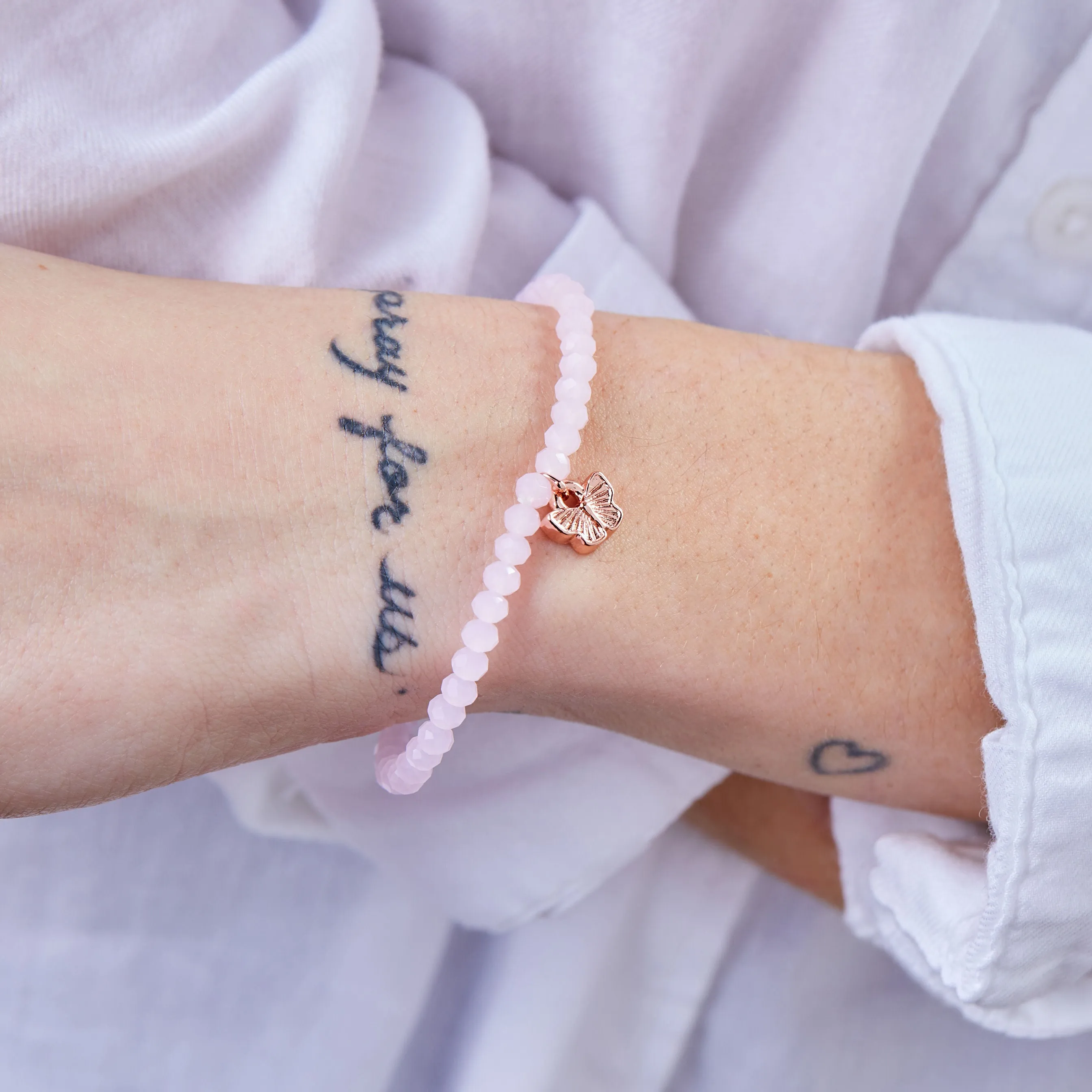Renewal Butterfly Stretch Bracelet