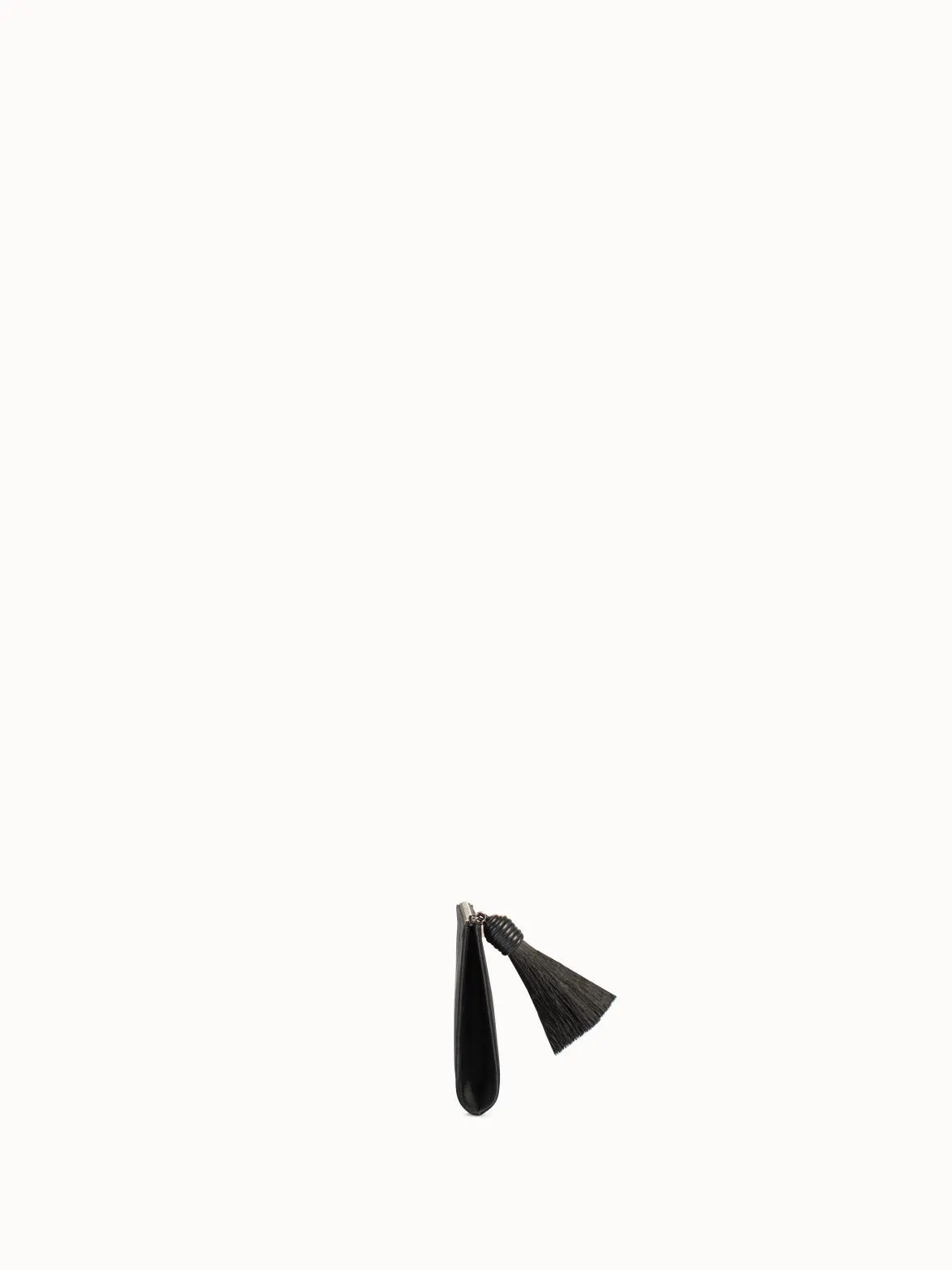 Tassel Pouch aus Satinstoff