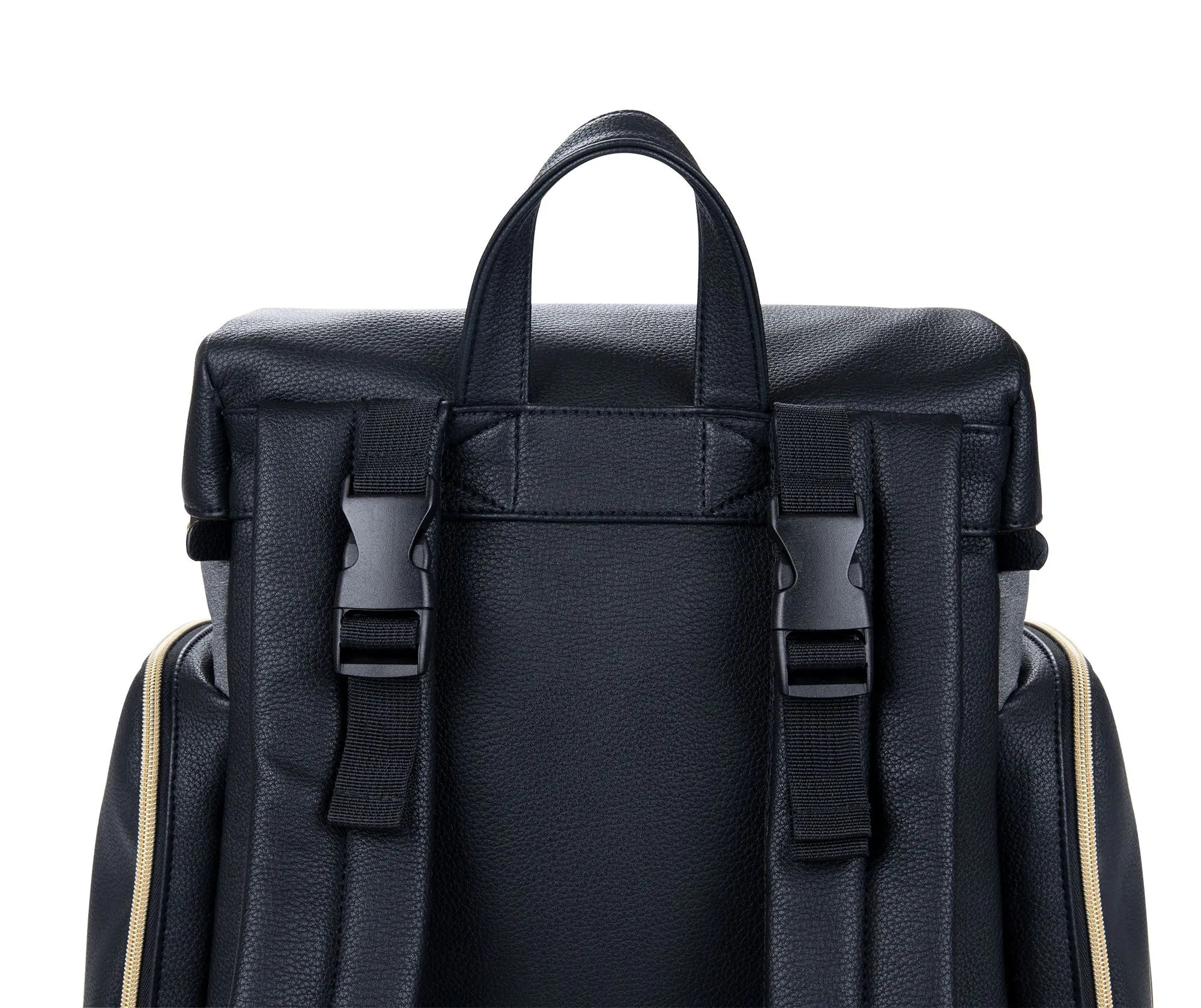 Valentina Grey & Black Stylish Baby Bag Backpack