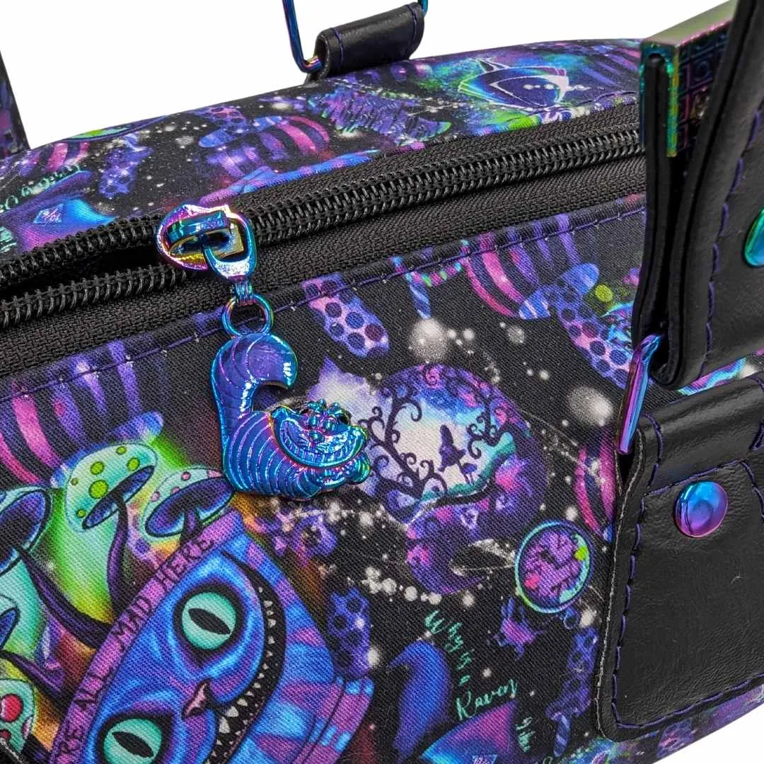We're all a little mad mini Duffle Bag - One of a kind