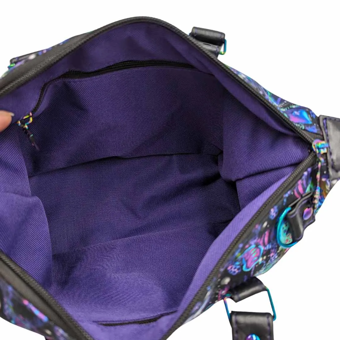 We're all a little mad mini Duffle Bag - One of a kind