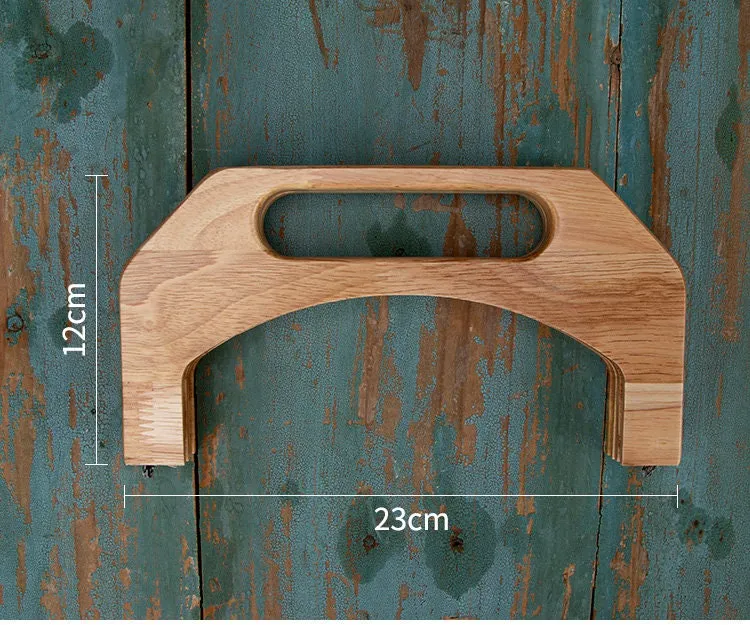 Wood Purse Frame / Large Wood Handle Purse Frame With Screws Pick Size